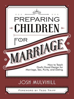cover image of Preparing Children for Marriage